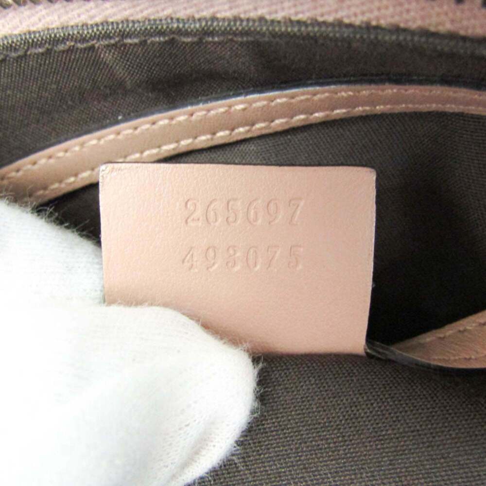 GUCCI Cream Leather Boston Bag - Picture 13 of 14
